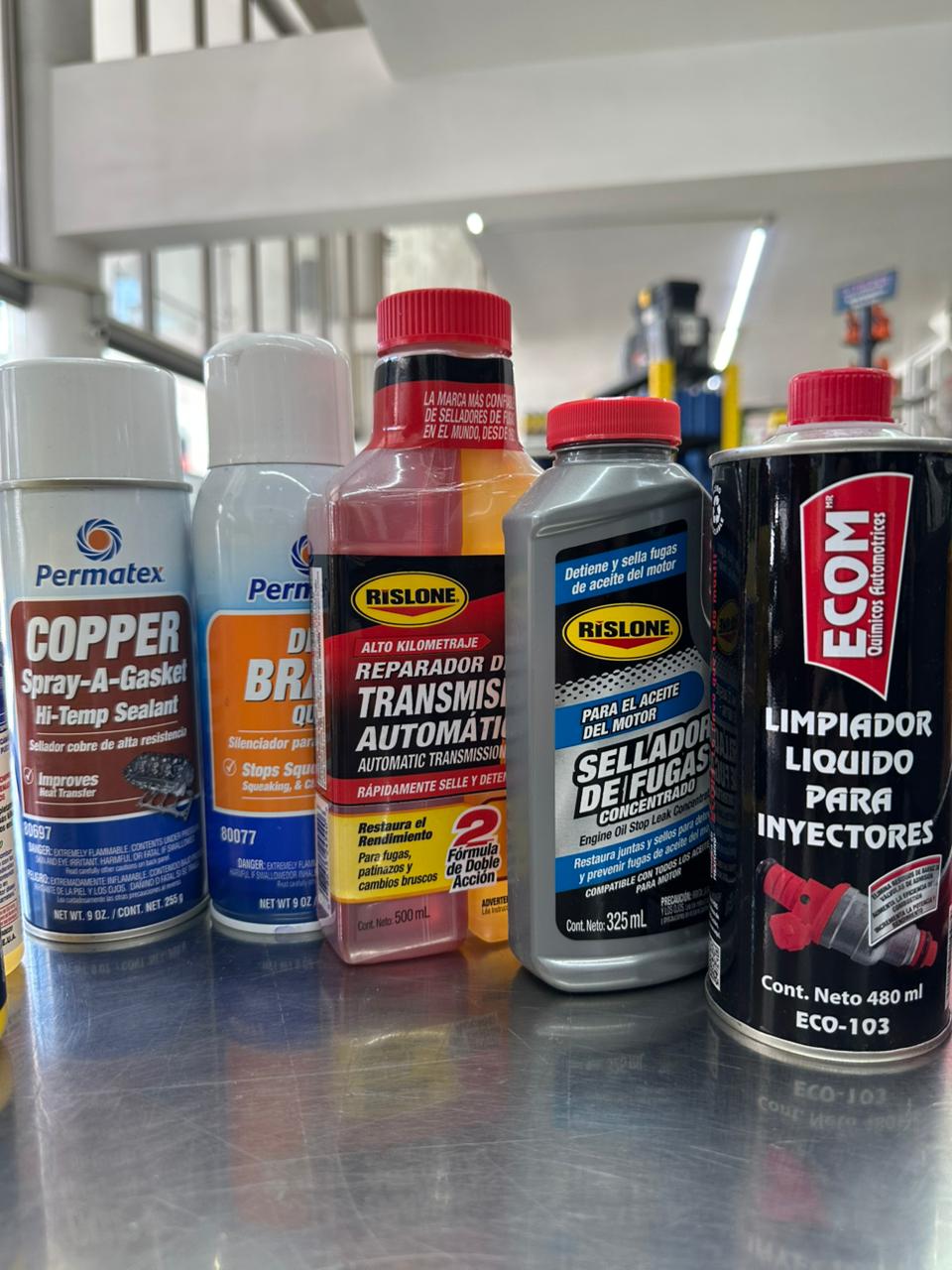 Silicones selladores y limpiadores